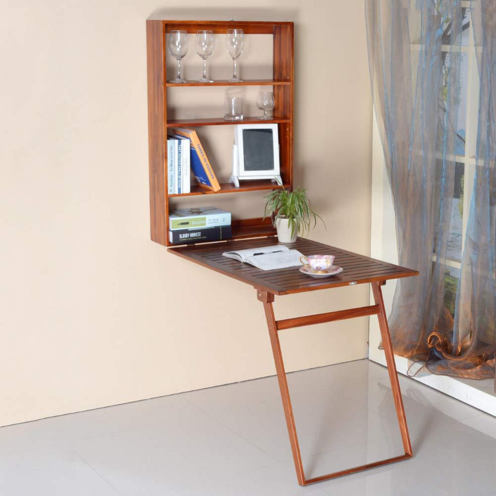 Настінний складаний столик "Панаро" капучино Миколаїв - фото 1