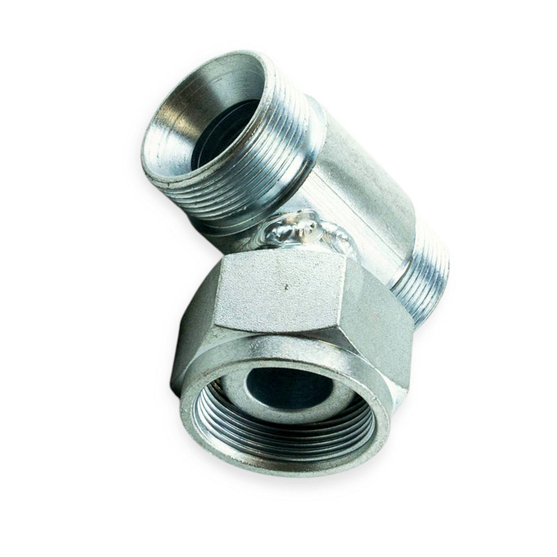 Трійник 50 із гайкою S Мукачево - фото 1