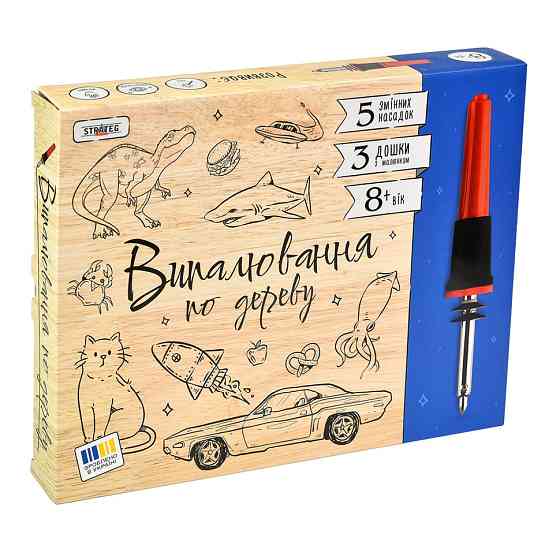 Набір для творчості Випалювання по дереву 846 (рус. /Укр.) Вінниця