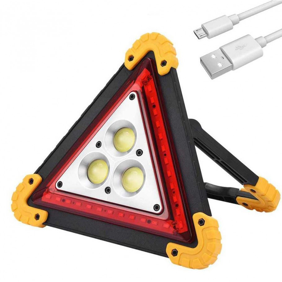 Знак аварийной остановки аккумуляторный со светодиодной подсветкой BIGEM BM-610 2250 Лм аварийный фонарь Каменец-Подольский - изображение 7