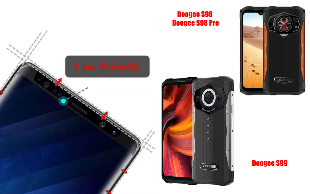 Захисне скло HyperGlass Pro для Doogee S98, S98 Pro, S99 – максимальна чутливість та захист Київ - фото 4