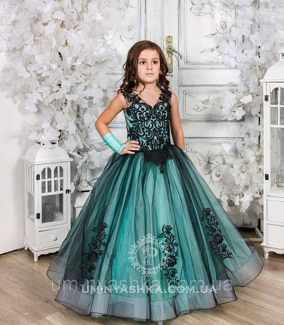 Пышное нарядное платье Камелия на 4-6 лет Кривой Рог - изображение 1