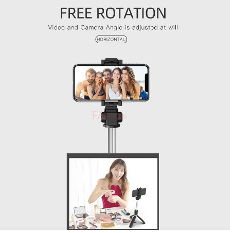 Трипод SD7 Selfie Bluetooth Black. Селфі палиця бездротовий монопод-штатив Selfie Stick Tripod для смартфонів Київ - фото 5