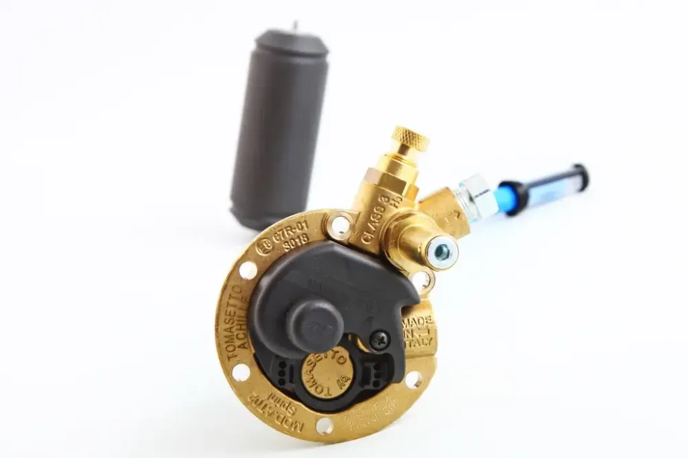 Мультиклапан ГБО для внутр. тор-го баллона H270мм 30° Tomasettо с катушкой выход 8мм Винница - изображение 2