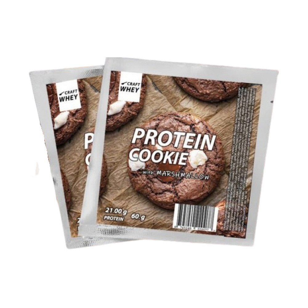 Protein Cookie - 60g Marshmallow (Поштучно) Киев - изображение 4