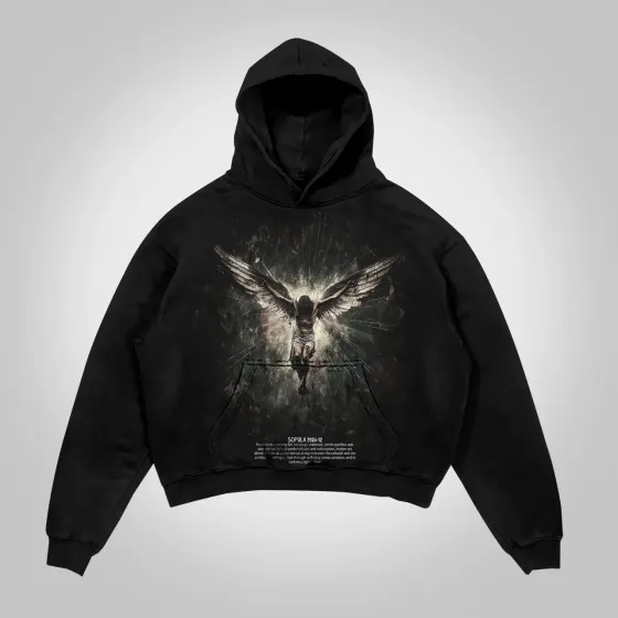 Худі, сіра толствока чоловіча, світшот з принтом  2762227117 розмір 48 Дніпро