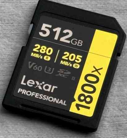 Карта пам'яті Lexar 512GB Київ
