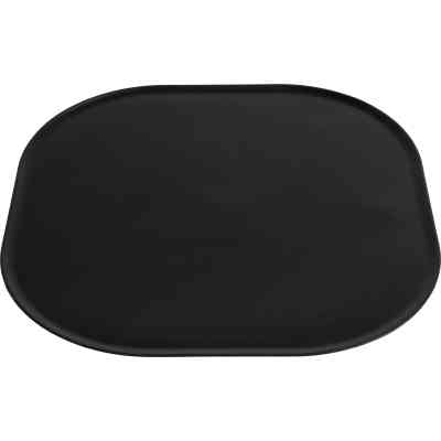 Килимок під миски Fiboo Антиковзкий 47x30 см чорний (FIB0202) Вінниця