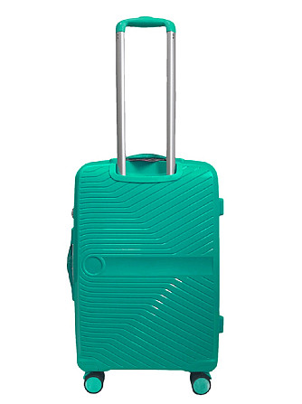 Чемодан пластиковый AIRTEX 280 средний бирюзовый Киев - изображение 5