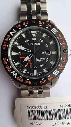 Японський 200-м спортивний годинник Citizen Eco-Drive AW7048-51E, Харків
