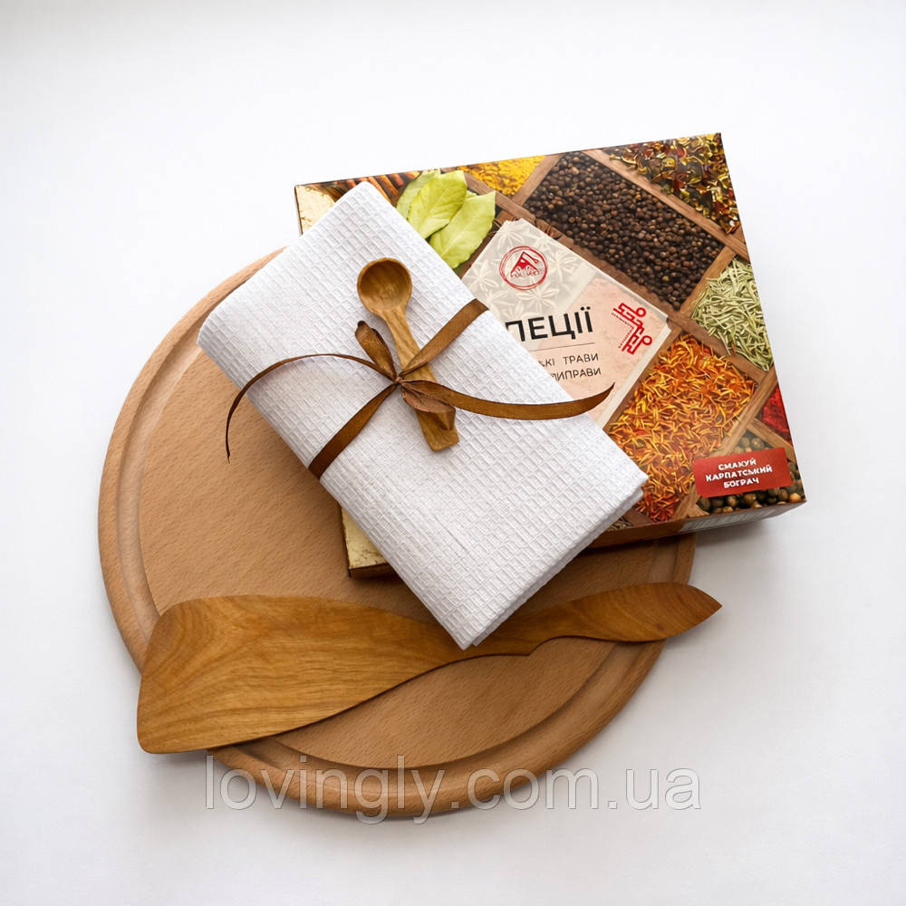 Подарочный набор для мужчины с набором специй и буковой доской. Ирпень - изображение 6