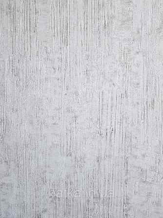 Шпалери вінілові на флізеліні Grandeco Textured vibes 0.53x10 під кору дерева структурні сірі бежеві Київ