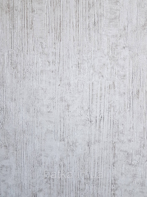 Шпалери вінілові на флізеліні Grandeco Textured vibes 0.53x10 під кору дерева структурні сірі бежеві Київ - фото 2