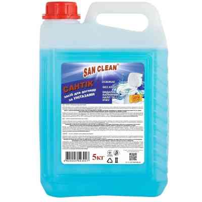 Средство для чистки унитаза San Clean Сантик Морской 5 кг (4820003543047) Винница