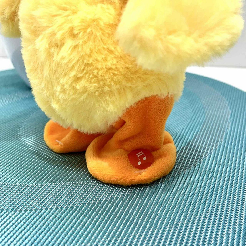 Іграшка Гусак Музична ходить повторювачка Жовтий (777-2) Чернігів - фото 3