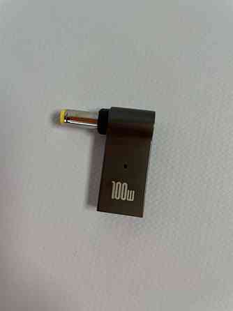 Адаптер для зарядки ноутбука USB Type-C на DC - 5.5*5.0 мм Київ