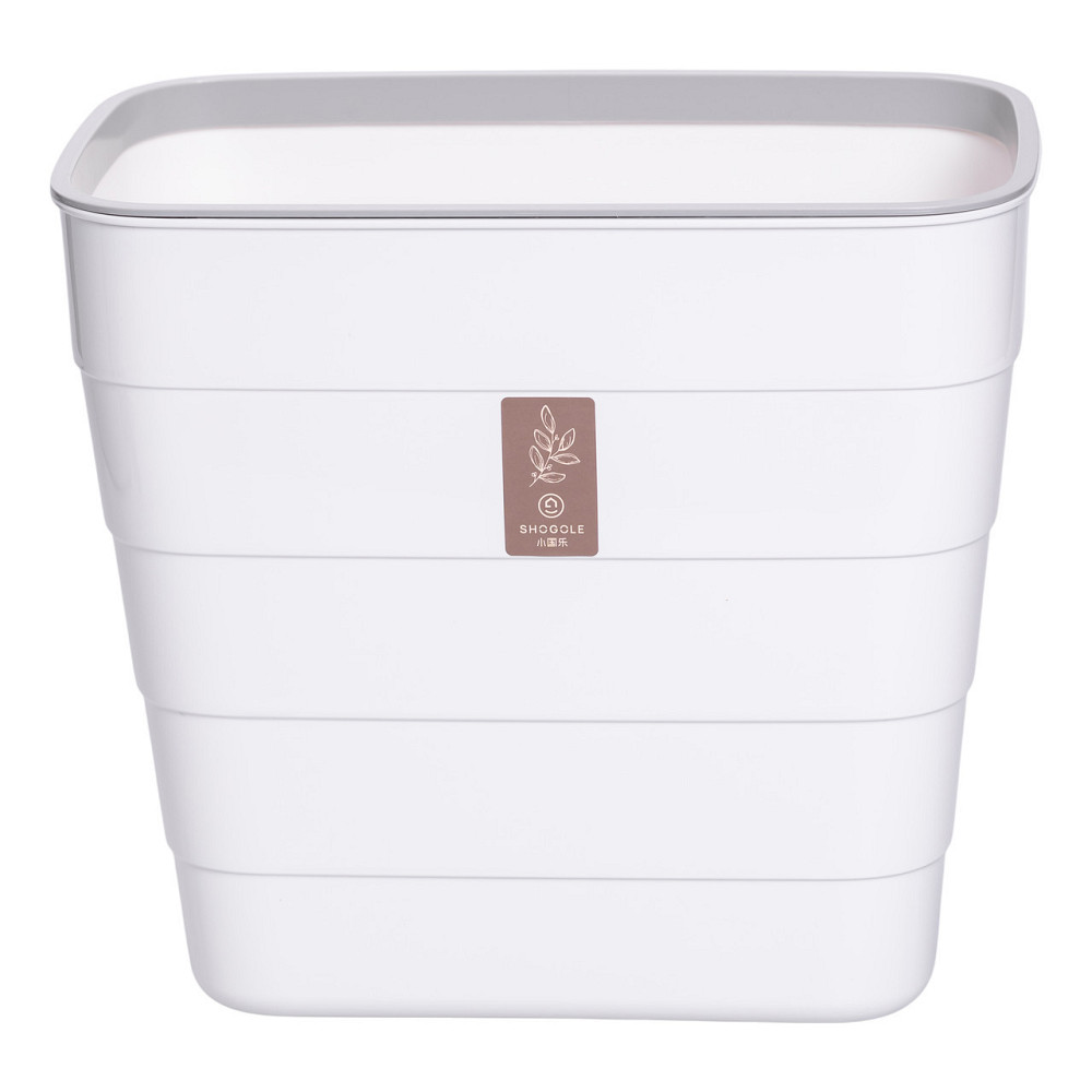 Пластикове сміттєве ведро на дверцята, 6 л, біле Київ - фото 1