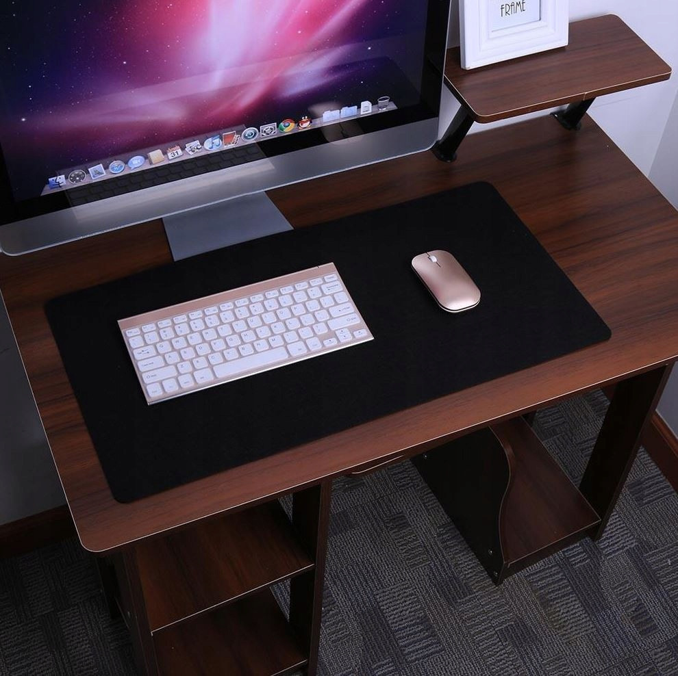 Коврик 90х45 см нескользящий для мышки и клавиатуры Izoxis (P18625) Black Нововолынск - изображение 6