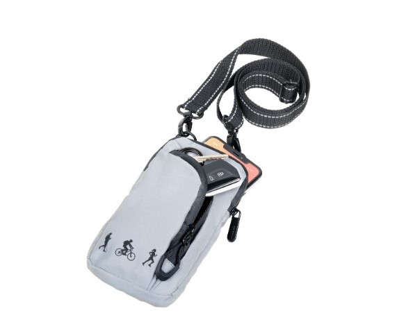 Сумка светоотражающая Troika Reflective Smartbag Серый Киев - изображение 2