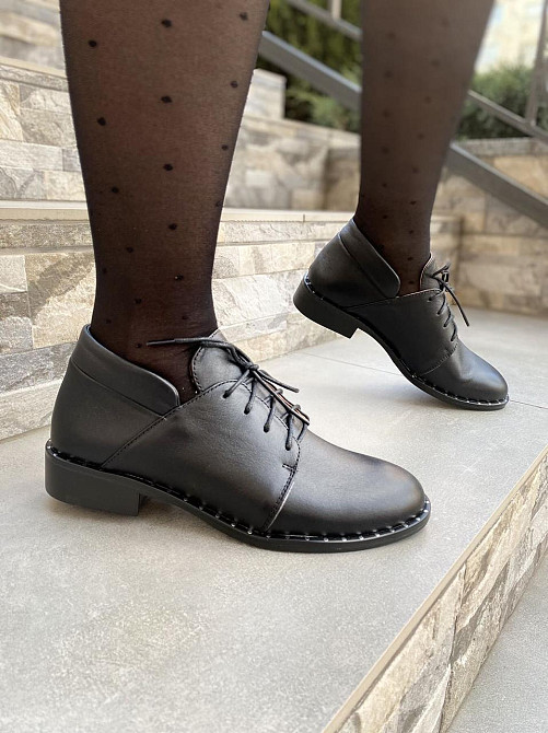 YDG-bellini Туфлі жіночі YDG-bellini 18405 чорні (весна-осінь, шкіра натуральна) (2048) лише 37 Коломия - фото 9