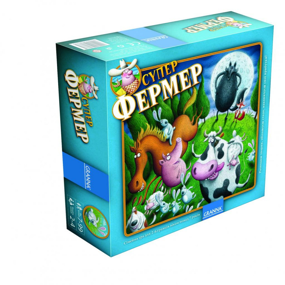 Настільна гра Granna Суперфермер (80865) Вінниця - фото 1
