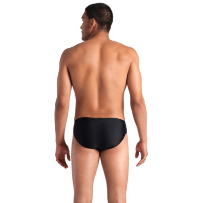 Плавки Arena Stripe Swim Briefs 007929-550 чорний, сірий 105 (3468337395140) Винница - изображение 2