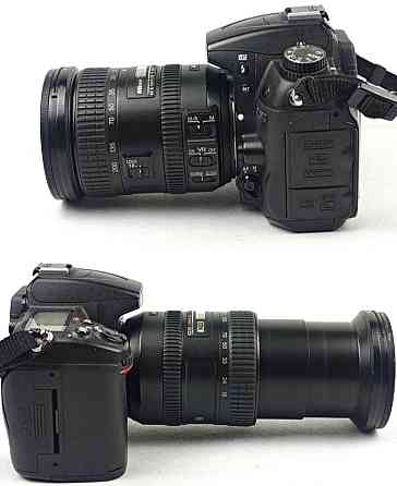 Дзеркальний фотоапарат Nikon D7000 з об'єктивом Nikon AF-S 18-105mm Киев