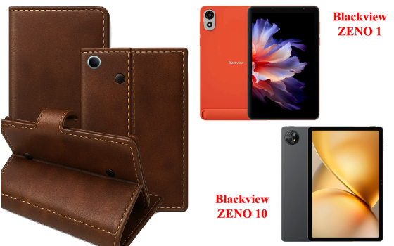 Книга-трансформер для планшета Blackview ZENO 1, Zeno 10, цвет Black Buno-Red Киев