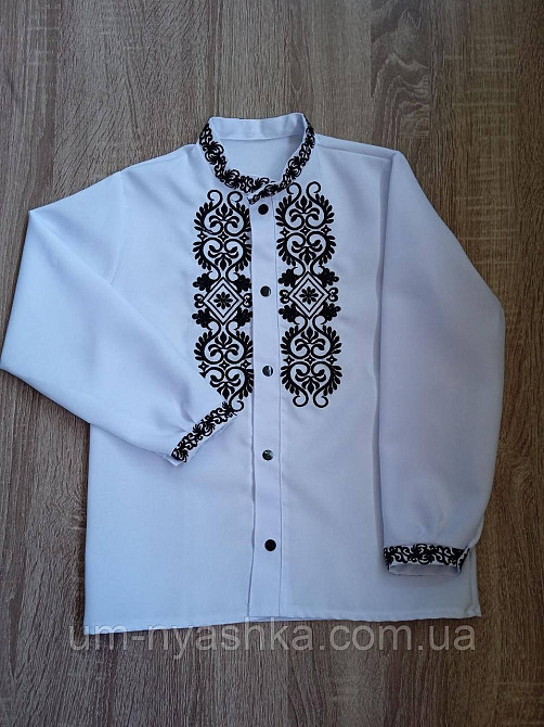 Хлопчача вишиванка "Орнамент2" на кнопках Кривий Ріг - фото 4
