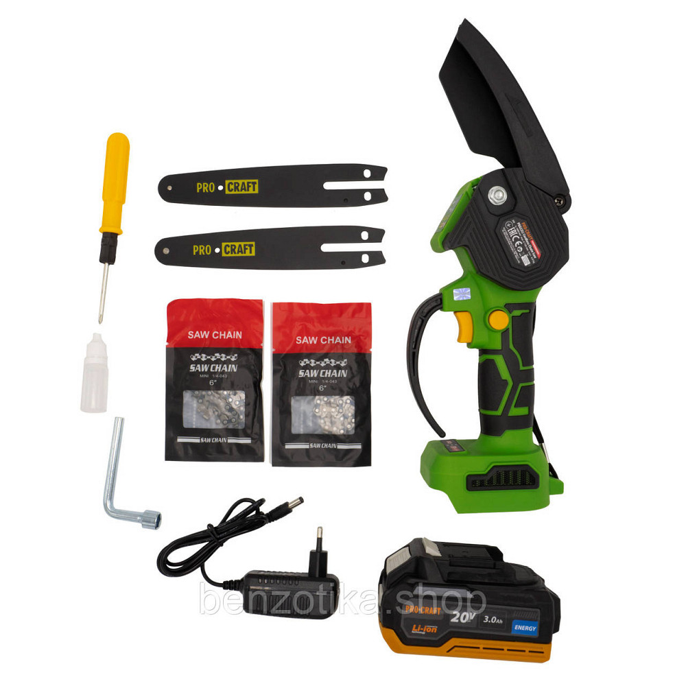 Акумуляторна міні пила Procraft PKA22Li (1 акб) Киев - изображение 9