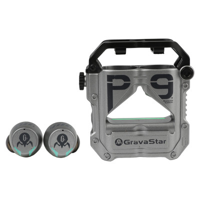 Наушники GravaStar Sirius Pro TWS BT 5.2 Battle-Worn Gray (GRAVASTARP9_WDG) Винница - изображение 1