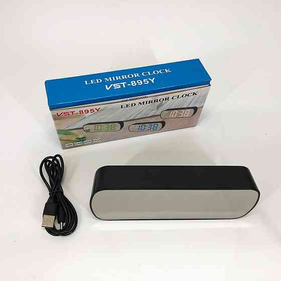 Настольные электронные часы с подсветкой VST-895Y-4, Настольные часы SE-410 с подсветкой Киев