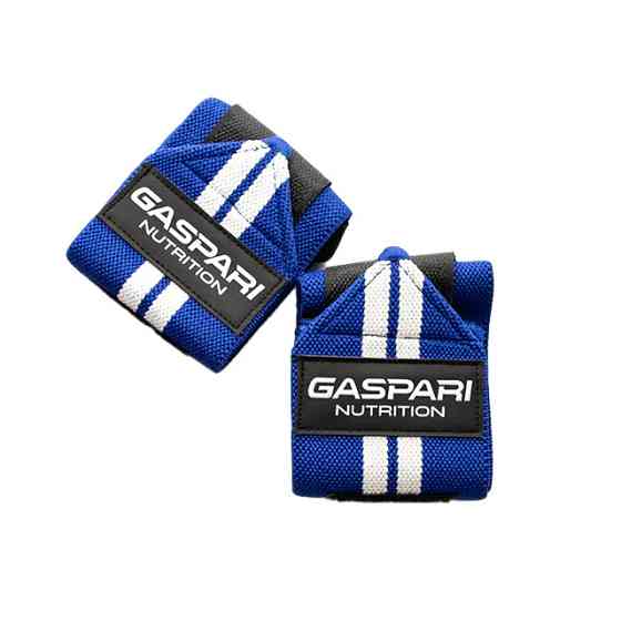 Кистевые бинты Gaspari Nutrition Wrist Wraps (Blue) Луцк