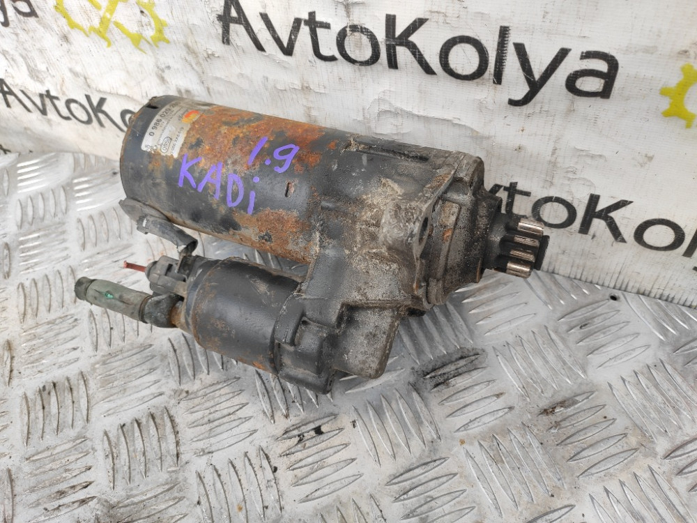 Стартер Volkswagen Caddy 1.9 tdi 2004-2010 (0986020280) Ковель - фото 2