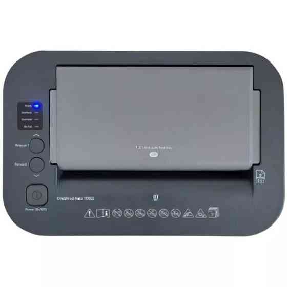 Знищувач документів HP OneShred Auto 100CC, A4, 80g х 9 листів, 4.3*12, 17 л., P-4 Винница