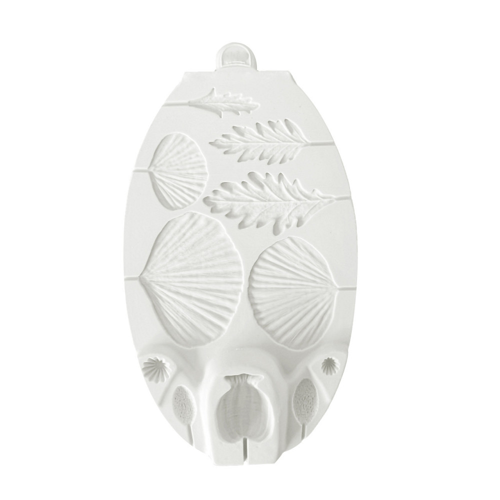 Молд силиконовый Маки 185 на 108 мм белый Киев - изображение 7