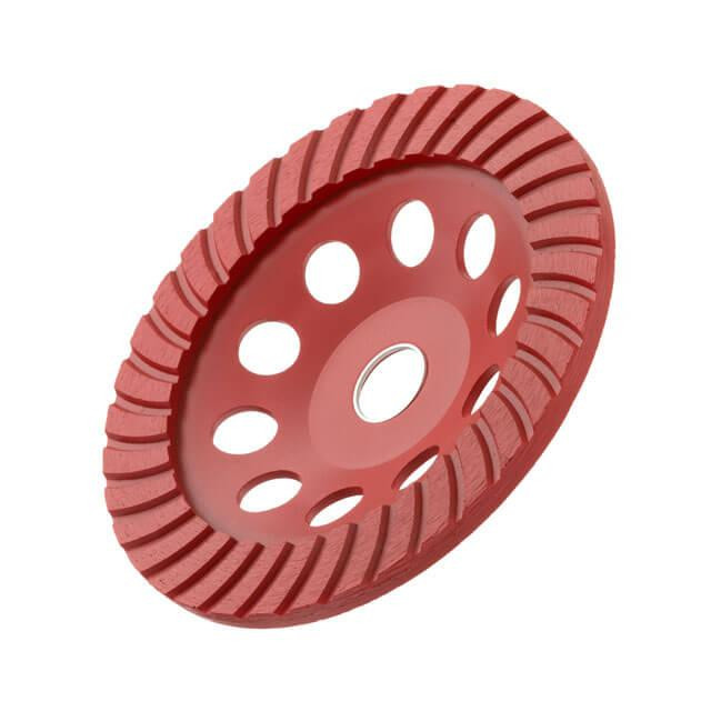 Фреза шлифовальная торцевая алмазная Turbo, 150×22,2 мм, 20-22%, 8280 об/мин INTERTOOL CT-6250 Киев - изображение 2