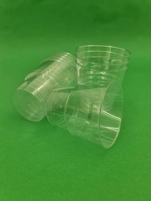 Стакан стеклоподобный (без ніжки) 200 ml прозорий уп/25 штук Харків - фото 4