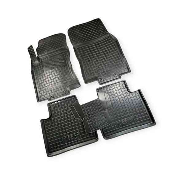 Килимки nissan x-trail 2014-2020 борт 2,5см, з перемичкою Avto-Gumm салону Мукачево