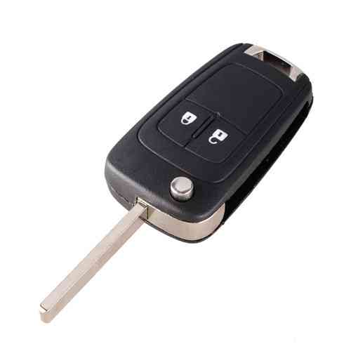 Выкидной ключ корпус Opel Astra H, 2 кнопки, HU100, под чип Киев