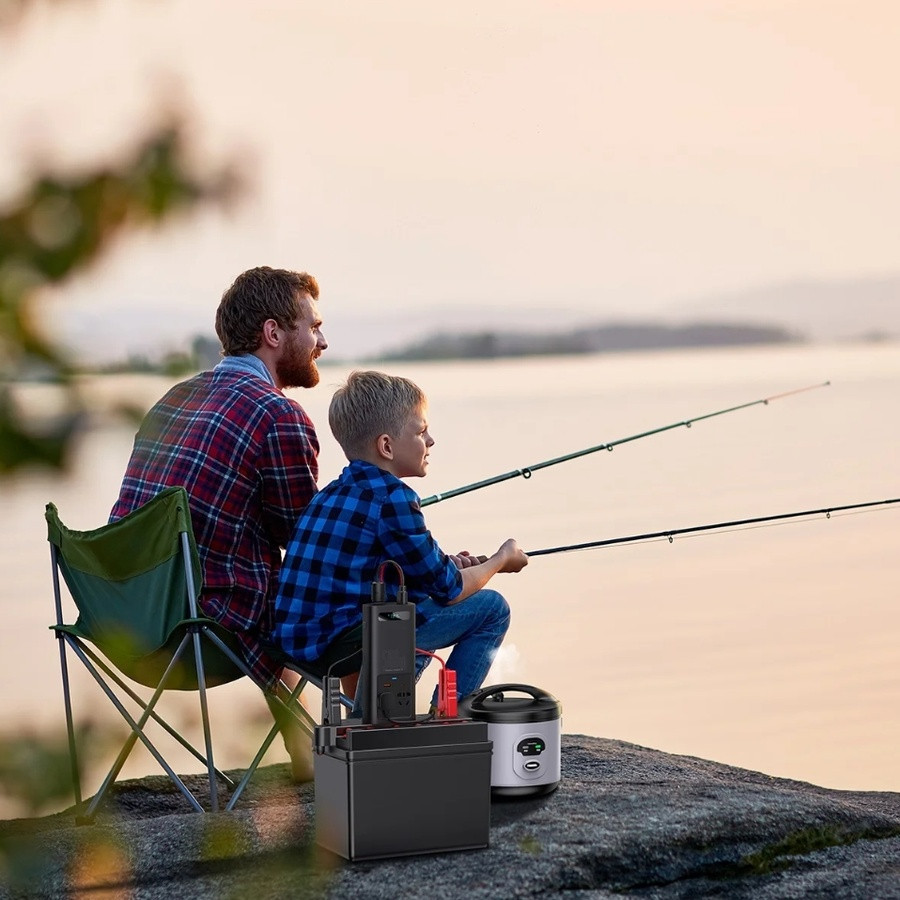 Автомобільний інвертор Baseus 500W чорний Київ - фото 1