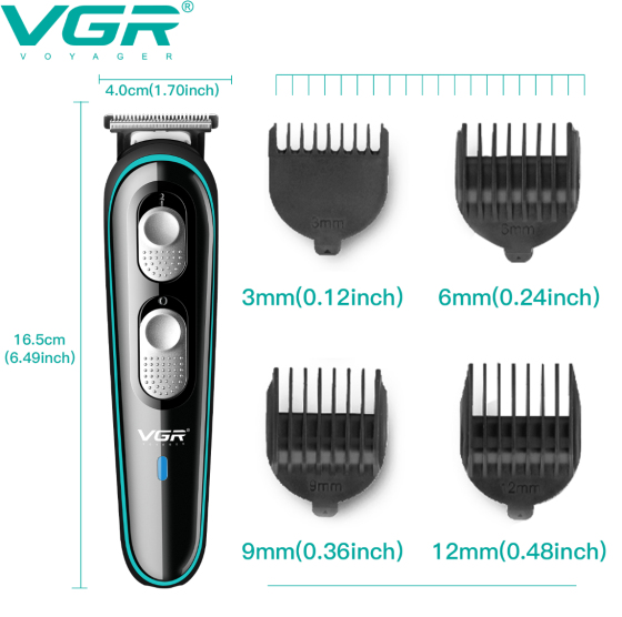 Триммер бороды и усов VGR V-055 Днепр