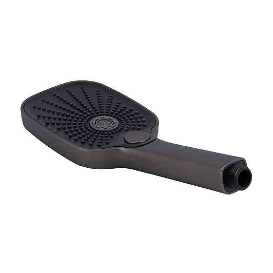 Змішувач для ванни Qtap Gemini (з душовим гарнітуром) QTGEM259GMB45684 Gunmetal Black PVD Київ