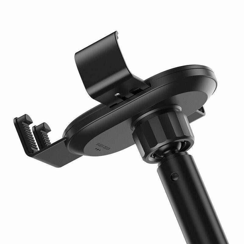 Автотримач для телефона Baseus Simplism gravity car mount holder with suction base Black Киев - изображение 3