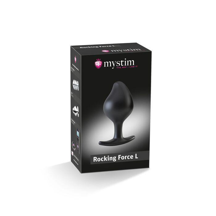 Силиконовая анальная пробка Mystim Rocking Force L для электростимулятора, диаметр 4,7см Sex Aura Киев - изображение 7