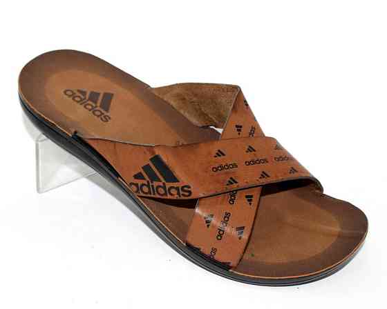 Чоловічі Шльопанці капці Adidas Сланці Руді Адідас ( розміри: 40,41,42,43,44,45) Дніпро