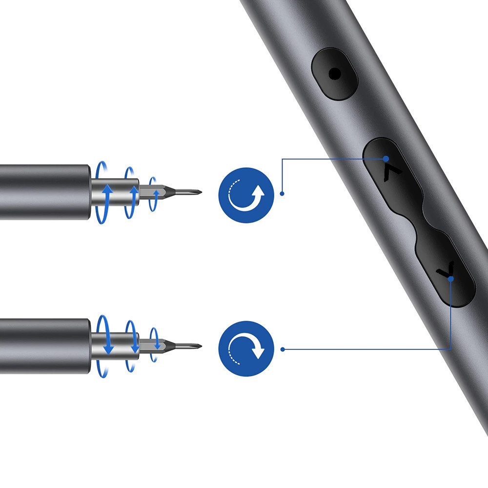 Електровикрутка міні набір 28 в 1 AC Prof 3760 Київ - фото 3
