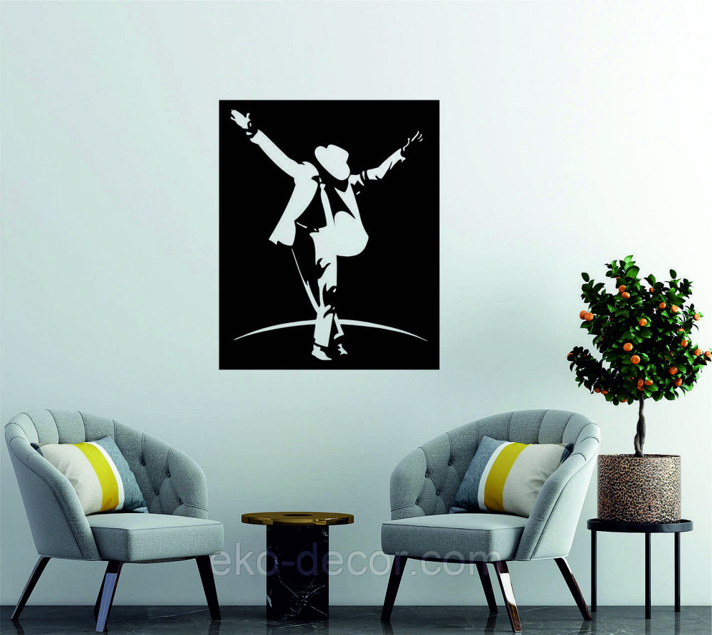 Декоративне настінне Панно «Силует чоловіка», Декор на стіну Київ - фото 4