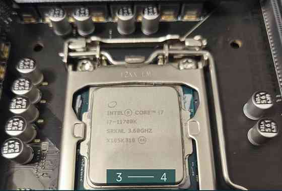 Материнская Плата 1200 сокет Msi Z590 MAG torpedo + core I7-11700K. Киев