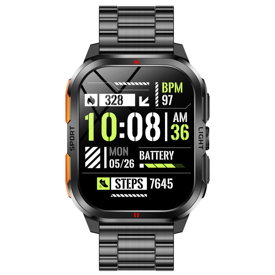 Умные смарт часы Smart Fantastic Steel (2 ремешка) Киев - изображение 12